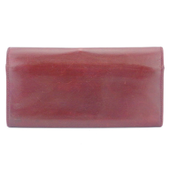 Celine Red leather Wallet long - Picture 1 of 6